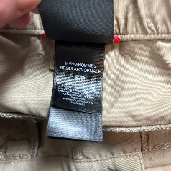 The North Face Mens Cargo Shorts Size Small 100% Nylon Elastic Waist Belted - Picture 6 of 9